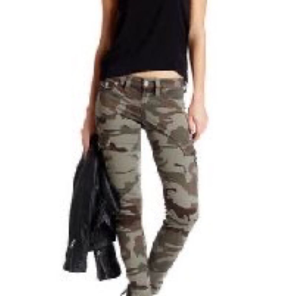 True Religion Camouflage Skinny Jeans